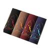 4 Pcs Men's Underwear Fiber Large Flat Corner Pants Four Corner Pants Youth Comfortable Elastic Dragon Print Flower Underwear