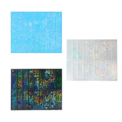 18 stylů Záložka Silikonová forma Odlévání Řemeslo Přívěsek Pryskyřice Epoxid DIY Obdélníková Forma na záložky pro DIY šperky pro fanoušky