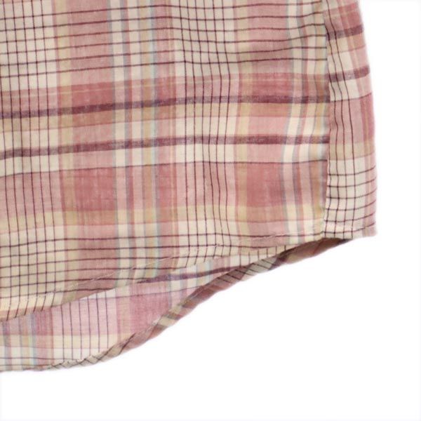 Youngbloods Authentic Western 80s vintage check Long sleeve Western shirt Men's Used