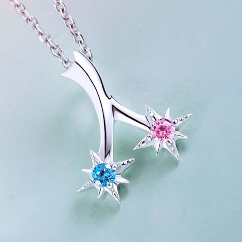 Högkvalitativ Kimi No Na Wa Your Name Silverhalsband Hänge För Cosplayälskare