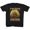 Twisted Sister Dee Snider Angry Face Youth T Shirt Heavy Metal Music
