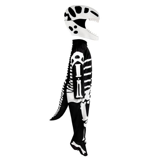 Kids Skeleton Costume Halloween Skeleton Tutu Skirt/Dinosaur Jumpsuit/Bone Onesie Outfit