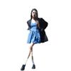 Mini Abito Canotta Blu Chic da Donna - Carino Stile Estivo