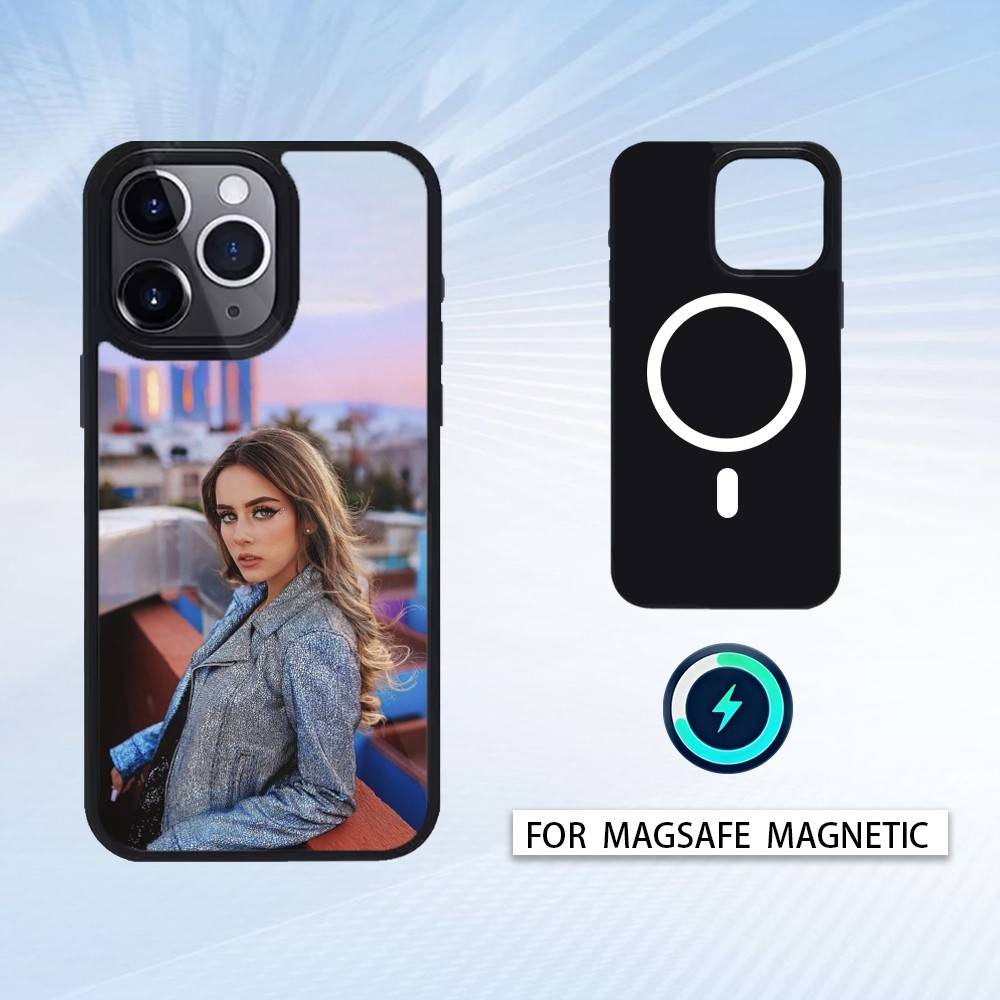 

Actress A-Azul G-Guaita Phone Case Magnetic For iPhone17 16 15 14 13 12 Pro Max For Magsafe Wireless Charging Cover iPhone16
