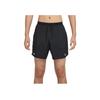 Nike Solid Color Print Logo Drawstring Straight Leg Shorts Men Bottoms Black DX6147-010