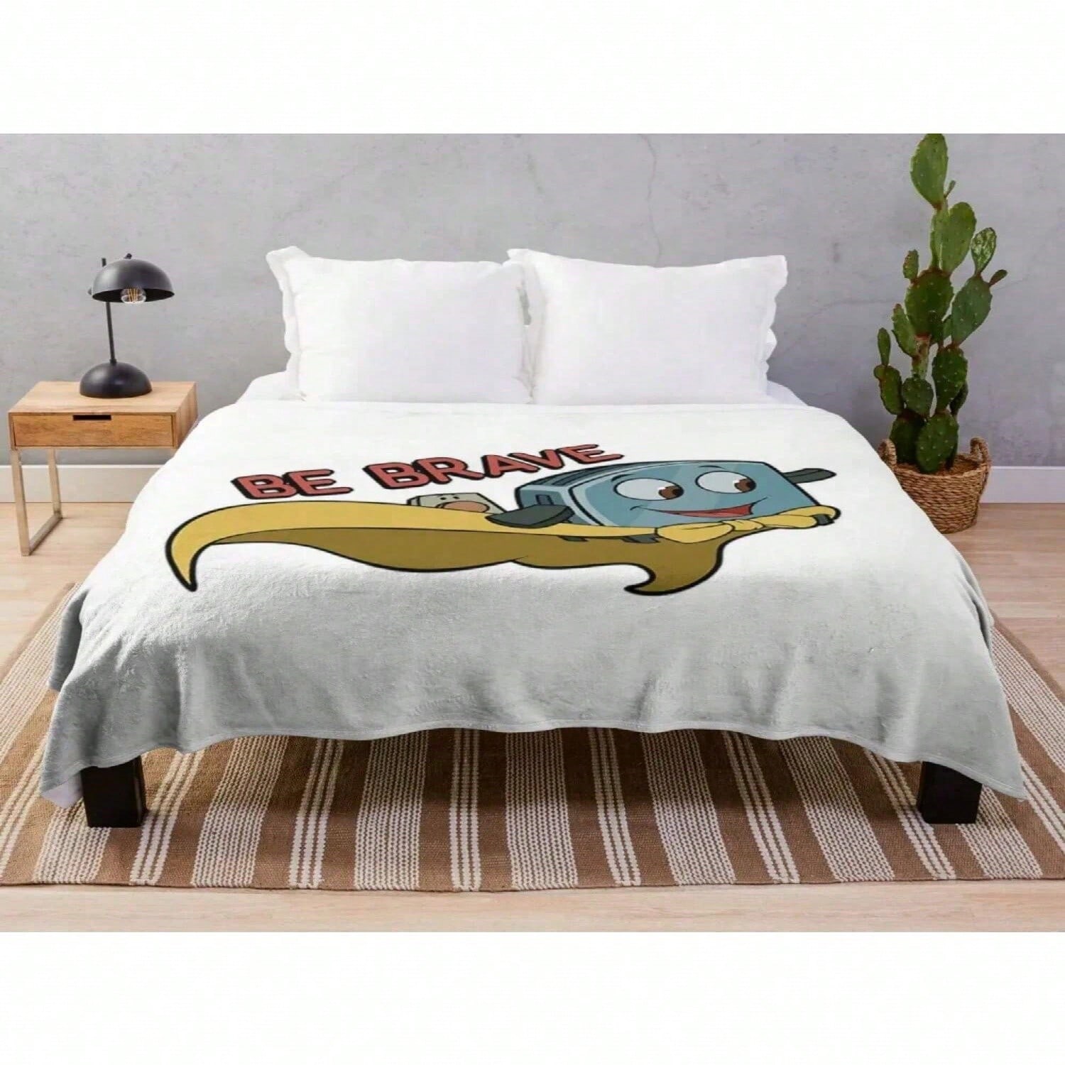 Brave Little Toaster T-ShirtBe Brave Little Toaster Throw Blanket Luury St Thin Picnic Blankets S разноцветный
