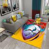 3D Colorful Oil Painting Fish Carpet for Bedroom Living Room Children's Crawling Floor Carpets Kitchen Bathroom Non-slip Rugs