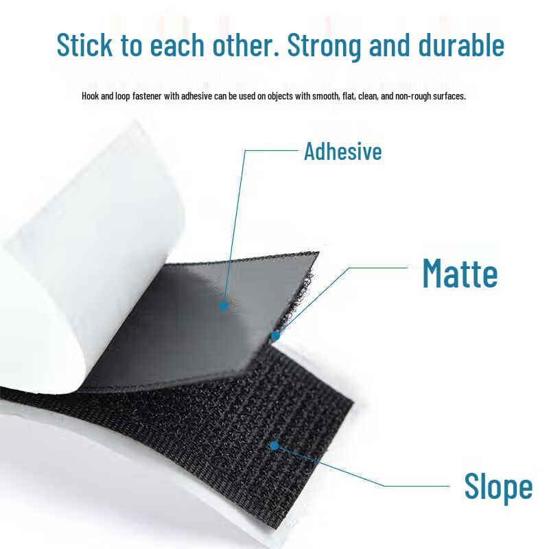 HANDUNYOU Hook-Side Velcro Strip