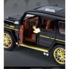 1/24 Alloy Die-cast Benz G63 Car Model Simulation Sound and Light Off-road Vehicle Toys Children's Birthday Gift Christmas