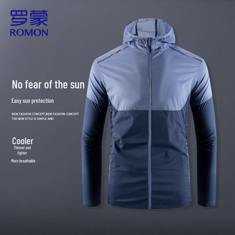 ROMON Men's Summer Ice-Feel Quick-Dry Sun Protection Jacket