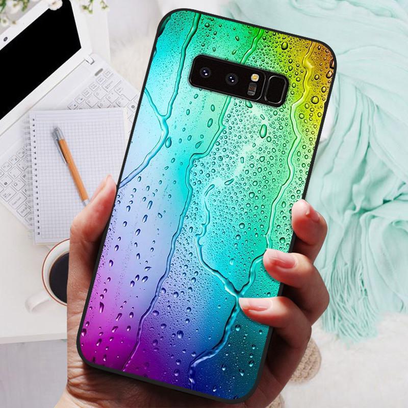 For Samsung Note 8 9 7 5 Case Cover Wolf Cat Animals Silicone Soft Back Cases For Samsung Galaxy Note 9 Note8 Note7 Phone Case