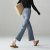 SOFSIL Women's High-Waist Flared Jeans