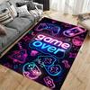 Retro gaming neon aesthetic carpet Yoga living room room decor children's crawling mat doormat area rug games mat