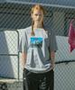 Peullukeu Fsb American Flag Dtp Pigment Short Sleeve T-Shirt Light Grey Fst730