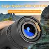 Portable Metal Monocular Telescopic Zoom HD Continuous Zoom Binoculars Spectacles
