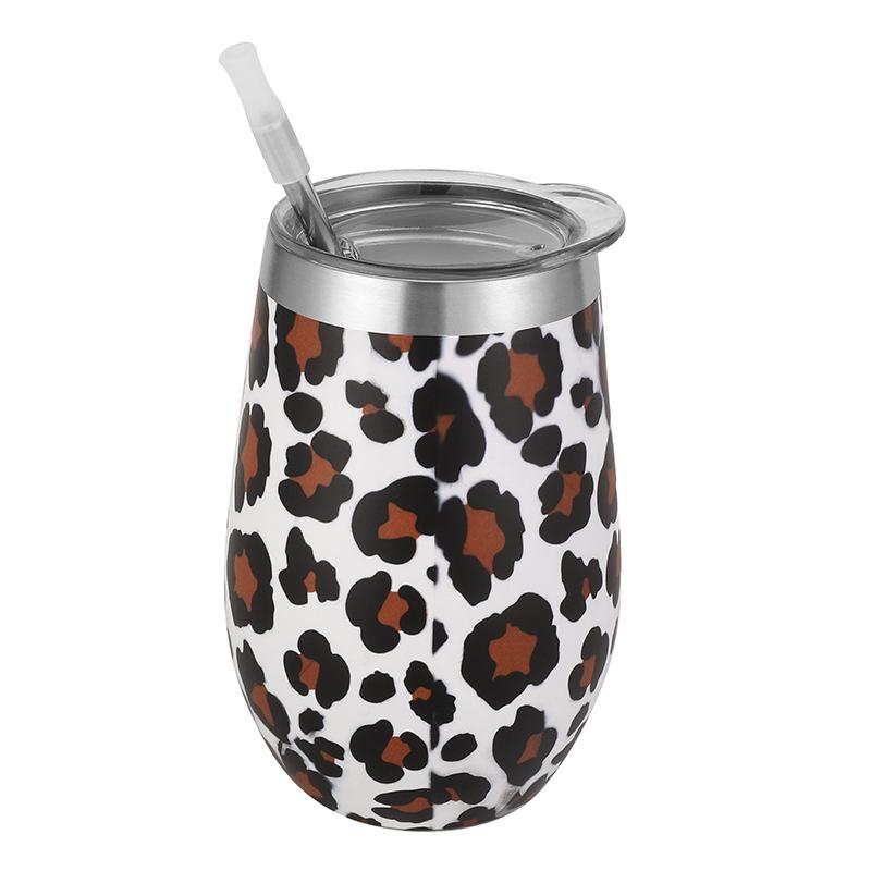 

1pc Sublimation Wine Tumblers Blanks Straight Stainless Steel Insulated Mug Sublimation Cups Mugs For Full Wrap Heat Transfer Wi 14oz-420ml
