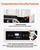Continuous Sealing Machine, 8-12 mm Seal Width, Automatic Continuous Band Sealer with Digital Temperature Control, Automatic Shutdown, Heat Sealing