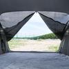 Ventilated Magnetic Car Trunk Mosquito Net Insect Proof Sunshade Car Tailgate Mesh Curtain Two-way Zipper Fine Mesh