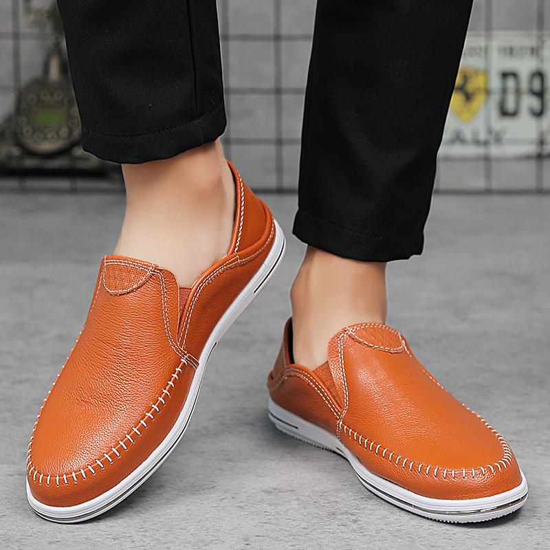 Nová korejská verze Trendu Ležérní Pánské Boty Jarní Prodyšné Board Boty Outdoorová móda Muži Byty