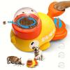 Pet Dog Automatic Feeder Cat Self-hi Toy Snack Freeze-drying Feeding Machine Little Yellow Duck Cat Missed Food Toy