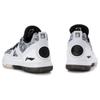 Li Ning WOW 5 Low top Basketball Shoes Men's Gray White ABAM057-6
