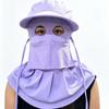 Sun Protection Full-Face Sun Hat Breathable Cycling Cap Fashion Woman Bucket Hat  Summer Outdoor