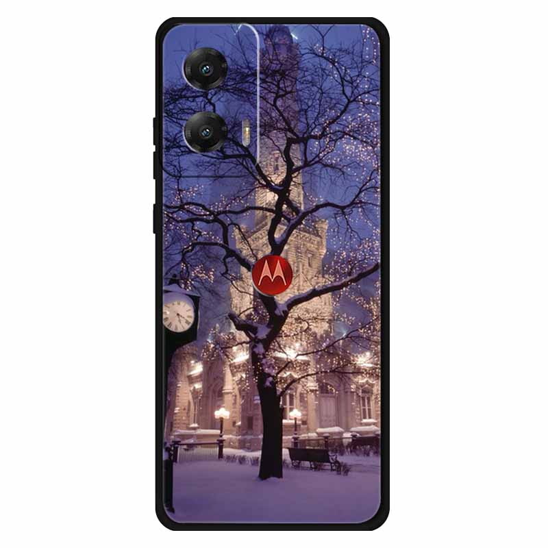 Soft Silicone Phone Cases For Moto G Stylus 5G 2024 Case Flower Cool Printed Shell For Motorola MOTO G Stylus 5G 2023 Covers Cat