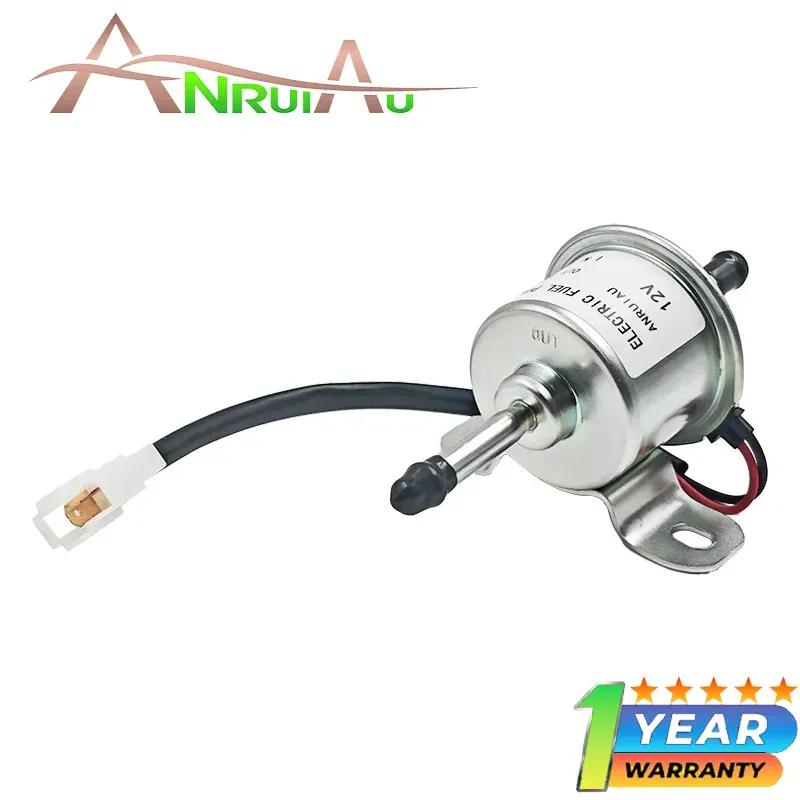 New 12V 7016409 Fuel Feeding Pump 129612-52100 HEP-015 Compatible with John Deere Hitachi Mini Excavator Takeuchi Yanmar Perkins