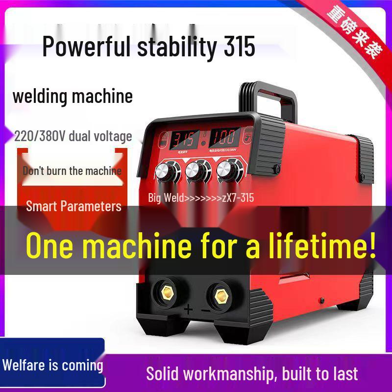 Portable All-Copper 220V Mini Electric Welder, Two-Phase, 250-400A, Automatic Full Set