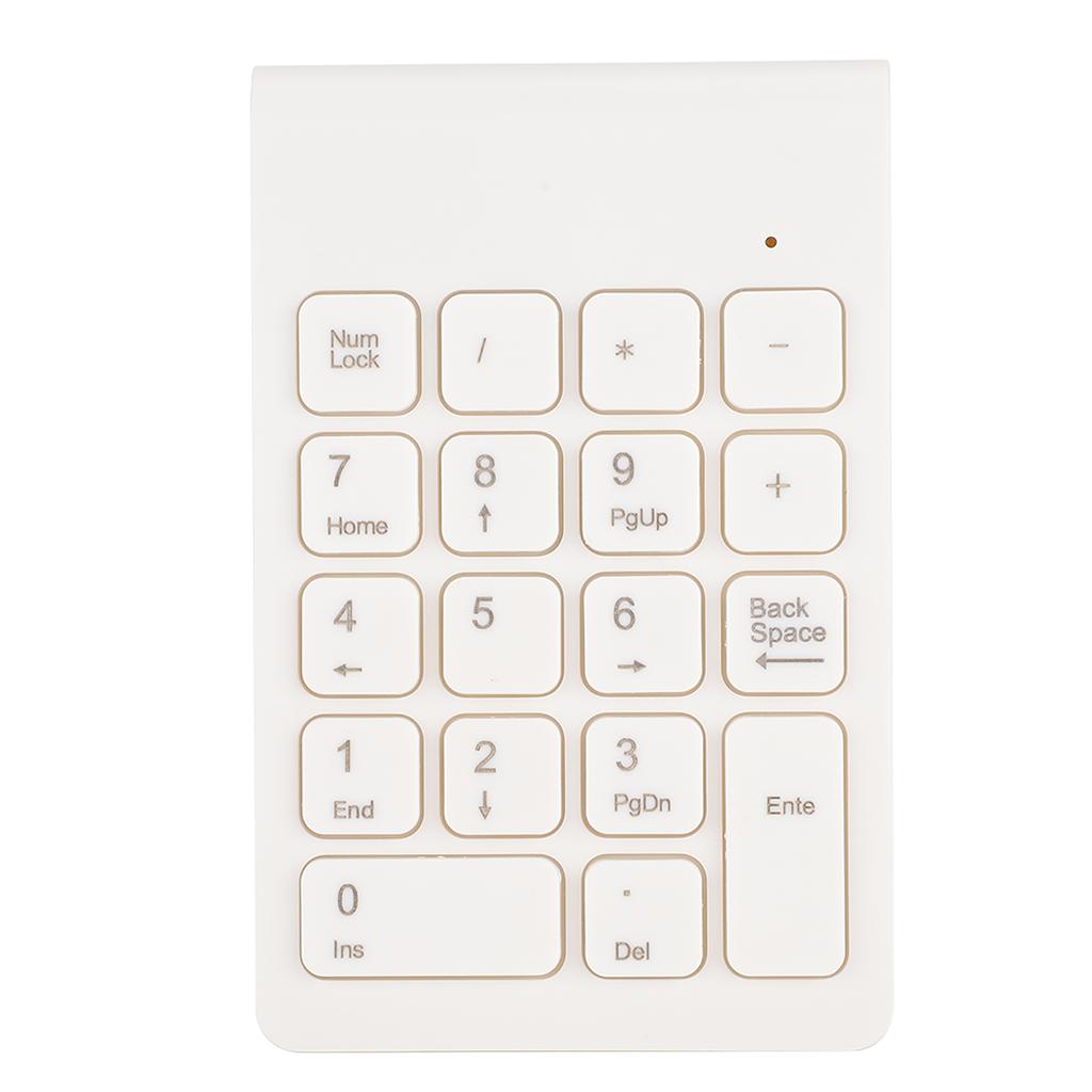 Mini Keyboard Wireless Numeric Keypad 2.4G USB Ergonomic Lightweight PC Computer Accessory