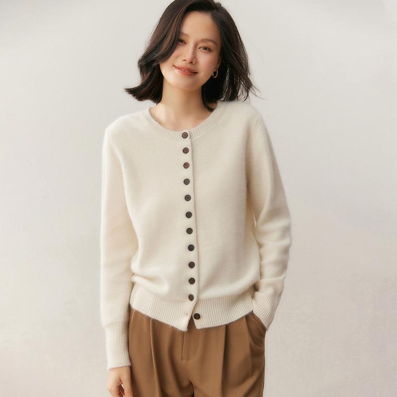Qinghe 100% Pure Cashmere Women's Sweater - Ultra Soft Luxury Winter Pullover