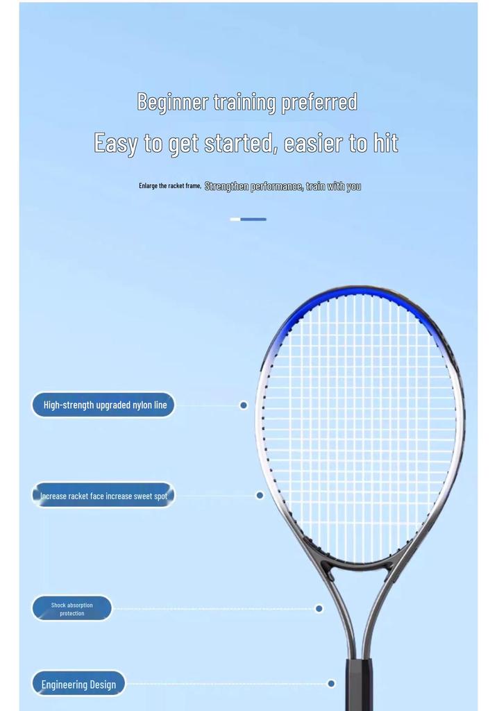 Single Person High Elasticity Tennis Rebound Trainer