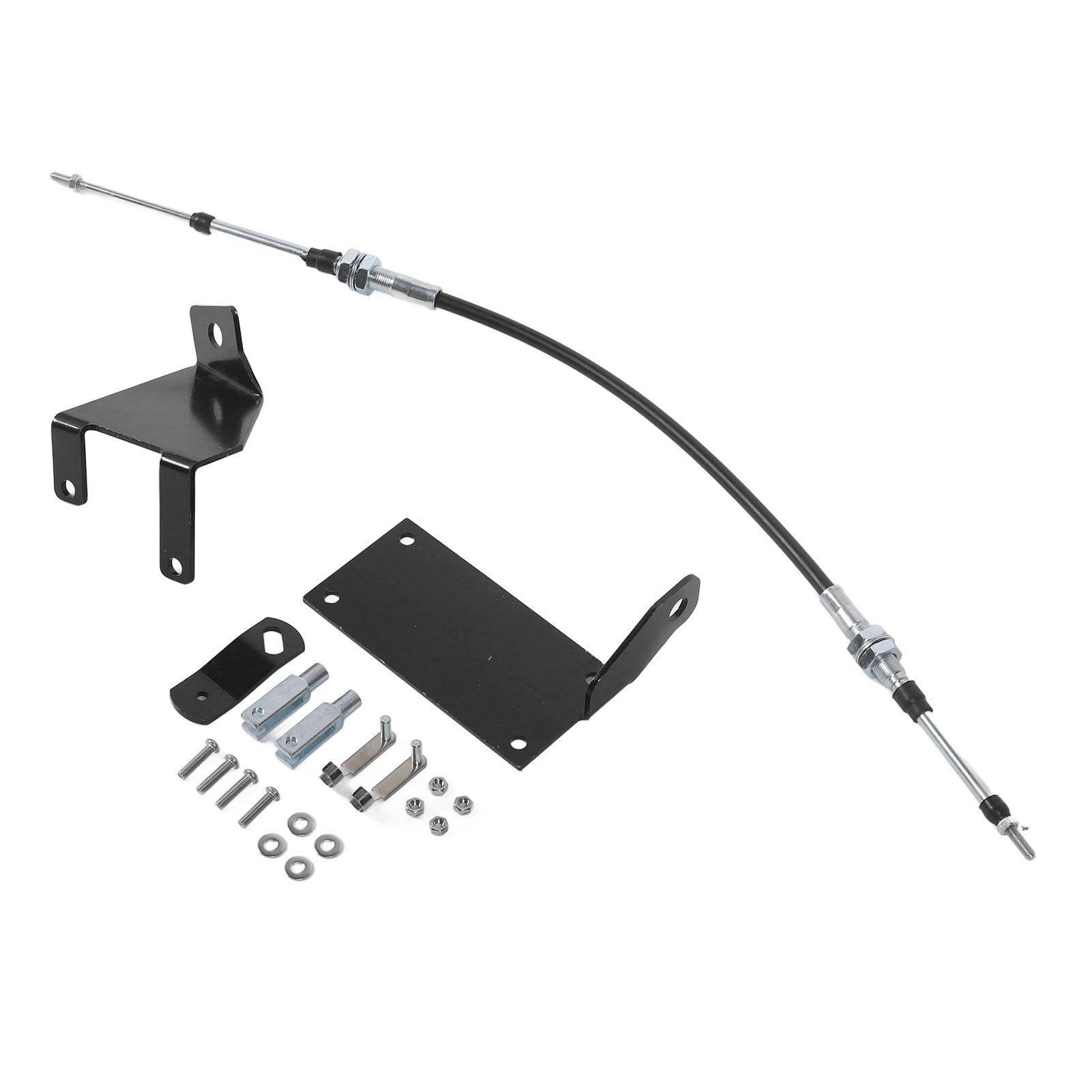 11PCS Transfer Case Cable Shift Linkage Upgrade Kit Smooth Operation J0048041 for Wrangler TJ 1997 to 2006