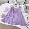 Girls' Sleeveless Chinese-Style Summer Dress - BXB125
