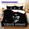 Name Custom Anuel AA Poster Pattern Bedding Set Quilt Cover Pillowcase Home Decor Gift (1 * duvet cover + 2 * pillowcase, without core)