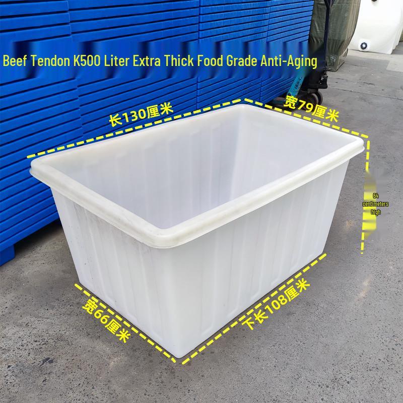 Durable Thickened Plastic Water Tank & Soaking Sink for Aquaculture and Fish/Turtle Farming