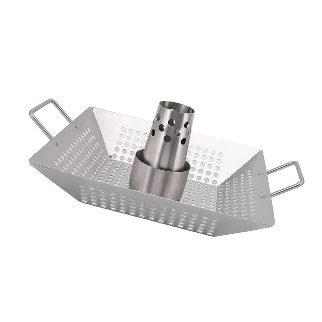 Beer Can Chicken Pan Food Grade Stainless Steel Beer Can Chicken Roaster Stand Holder with 2 Handle