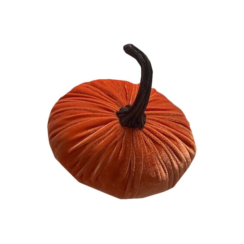Soft And Comfortable Velvet Pumpkin Throw Pillows For Perfect Holiday Decor