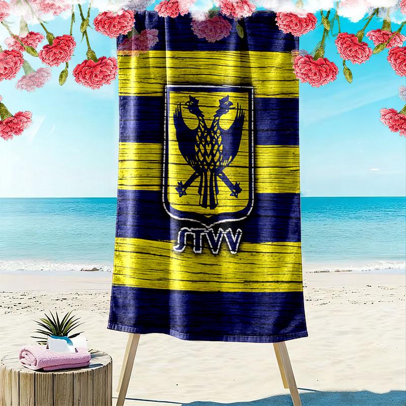 STVV Print Beach Towel, Large Soft Quick Dry Towel for Beach Camping Swimming