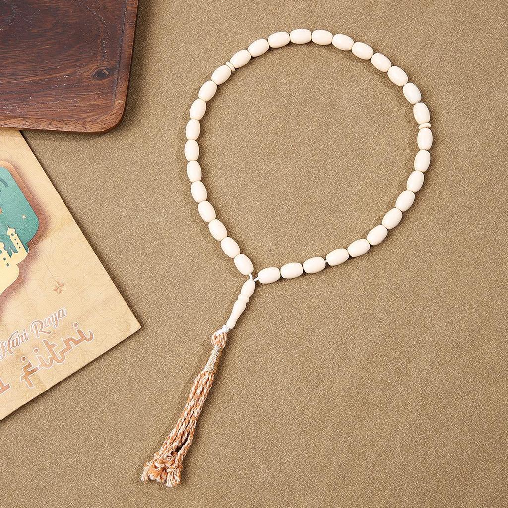 Middle Eastern Style Muslim Prayer Beads Bracelet - 33 Kuk Beads Tasbih Rosary