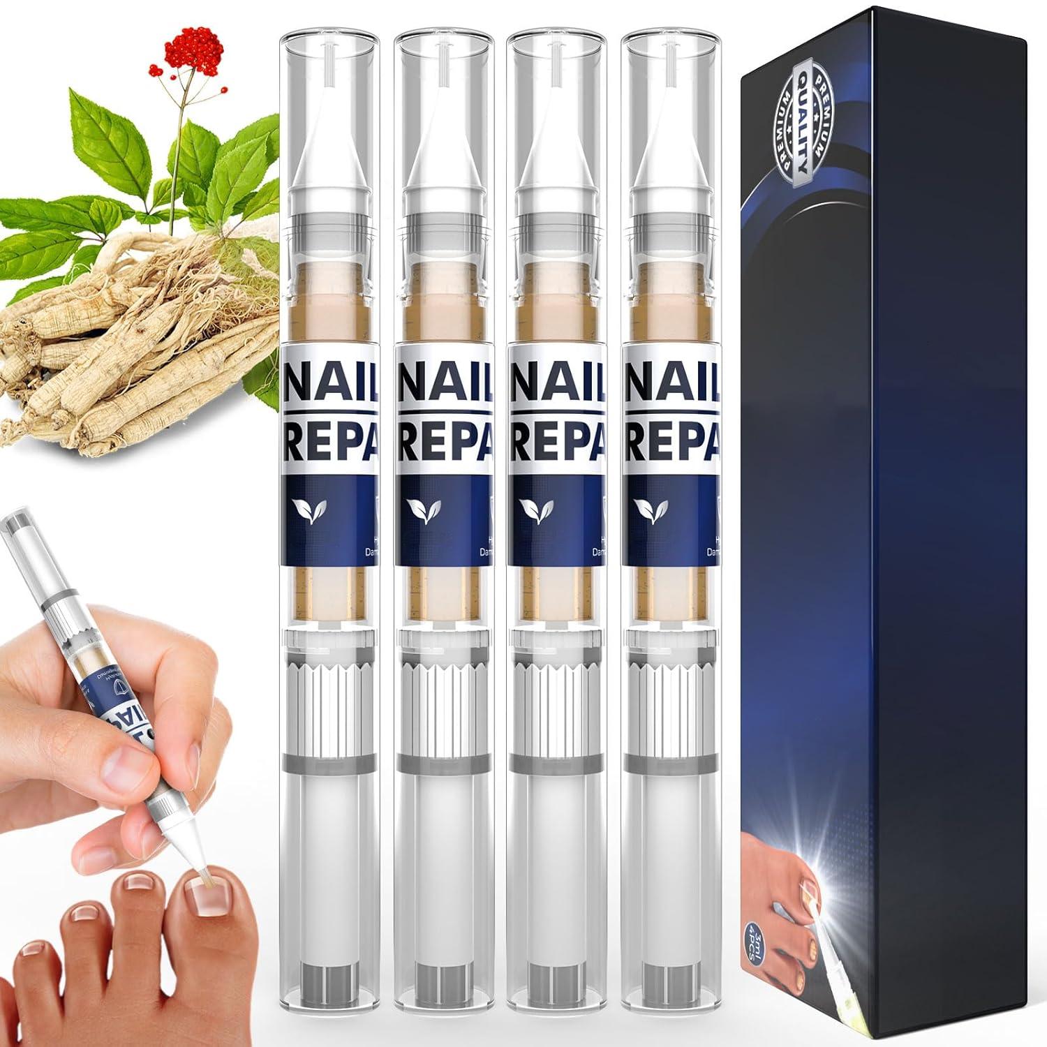 

4pcs/Box Toenail Extra Strength Pen, Nail Art Brush for Toenail & Finger