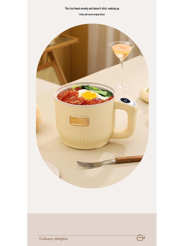 Mini aragaz electric: Oală Crock-Pot Multifuncțională, Fierbător de Orez Inteligent, Aparat pentru Terci, Oală pentru Supă, Perfectă pentru Cămine