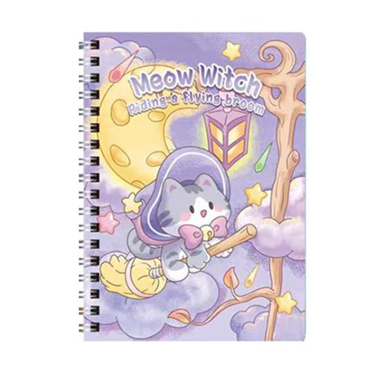 

Cute A5 Spiral Notebooks, Kawaii Animal Journals, 8.15 x 5.51 Lined Paper Notebook, 60 Sheet Writing Journal for School Office Kids Teens C Random Style