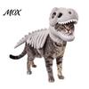 Dreidimensionales Dinosaurier-Rücken-Skelett-Haustierkostüm, Leuchtet im Dunkeln 3D-Kleidung, Halloween Bequemer Polyester-Anzug Dino-Outfit für Hunde