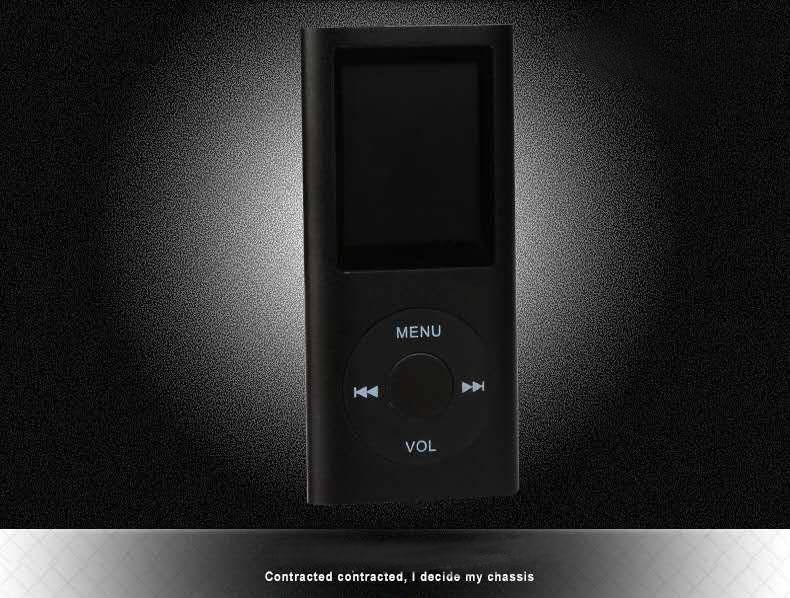 

Icreative портативный классический ретро-стиль многоцветный Walkman MP3 MP4 музыкальный плеер спортивный бег прослушивания экран модные наушники чёрный