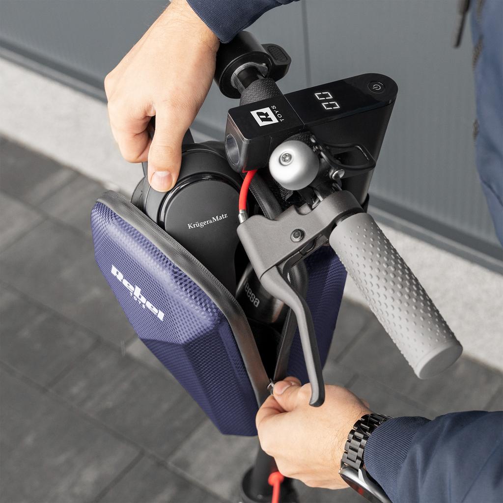 Handlebar bag for REBEL scooter, waterproof, stiffened, 4L