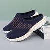 Fashion Men Slippers Summer Breathable Home Indoor Slippers Thick Bottom Slides Fashion Couple Walking Shoes half slippers
