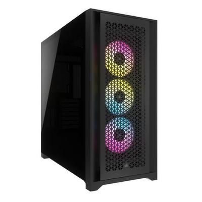 PC-Gehäuse - CORSAIR - FRAME 5000D RS ARGB Airflow - Midi-Tower - Schwarz - CC-9011309-WW