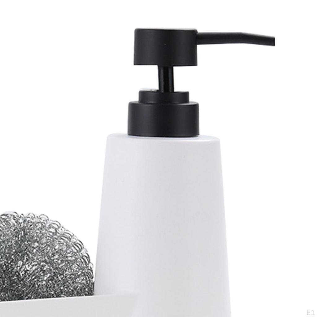 Liquid Soap Dispenser Bottle Storage Box with Pump Bottles Countertop