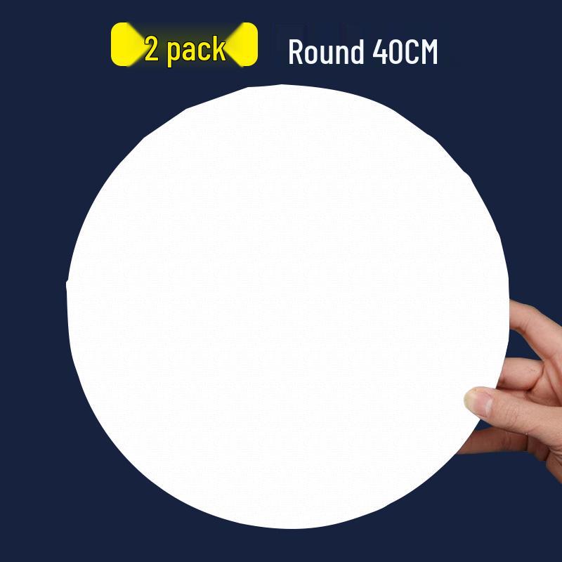 Irregular Round Cotton Linen Canvas Frame for Children's Acrylic and Oil Painting - Oval/Heart Shapes